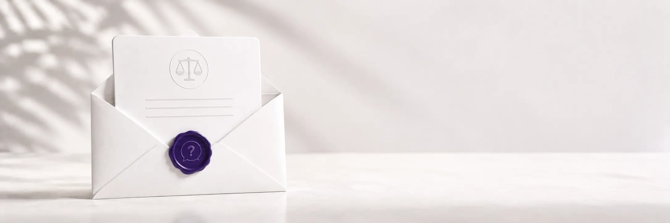 3D Mail Envelope against a subtle cream background