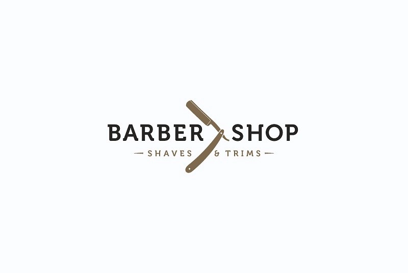 Barber shop logo