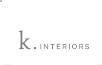 K. Interiors logo