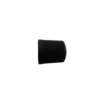 Car Dust Caps - Black Plastic - Pack Of 4 - PWN174 - Wot-nots