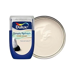 Dulux Simply Refresh One Coat Natural Calico Matt Emulsion Paint 30ml