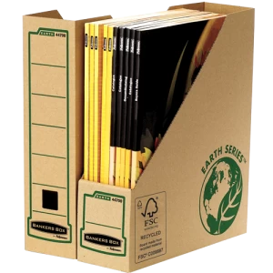 Bankers Box Earth Series Brown Magazine File Pack of 20 4470001