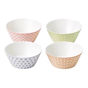 Royal Doulton Pastels accent bowls 11cm set of 4