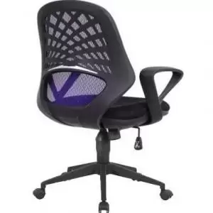 Lattice Mesh Back Operator Chair Blue 50135ET