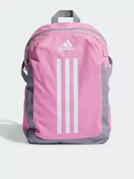 Adidas Older Kids Back To School 3 Stripe Backpack - Light Pink