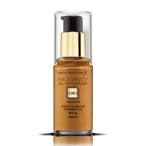 Max Factor All Day Flawless 3in1 Foundation Tawny 95 Brown