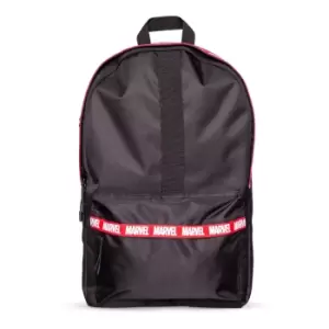 Marvel Logo Basic Backpack, Black (BP053600MVL)