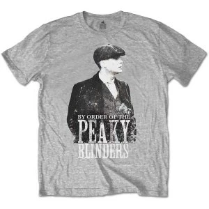 Peaky Blinders - Grey Character Mens X-Large T-Shirt - Grey