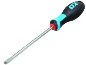OX Tools OX-P362220 Pro Slotted Flared Screwdriver 200mm x 10mm