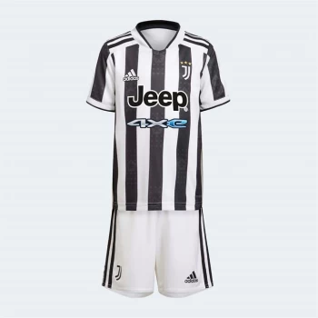 adidas Juventus Home Mini Kit 2021 2022 - White/Black