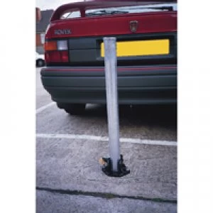 Slingsby VFM Silver Economy Standfast Security Locking Parking Post 310155