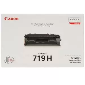 Canon CRG-719H Laser Toner Ink Cartridge High Yield Page Life 6400pp Black
