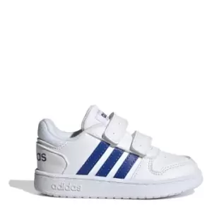 adidas Hoops 2.0 Trainers Infant Boys - White