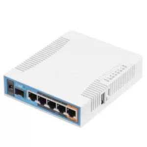 Mikrotik hAP ac 500 Mbps White Power over Ethernet (PoE) (RB962UIGS-5HACT2HNT)
