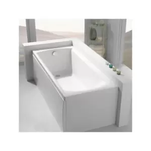 Ideal Standard - Concept Single Ended Rectangular Bath 1700mm x 700mm 2 Tap Holes White