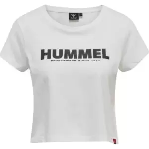 Hummel Legacy Crop Top Womens - White