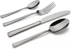 Classic Harley Pattern 24 Piece Cutlery Set 18/0 Stainless Steel Mirror Finish - Gift Boxed