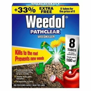 Weedol Pathclear Weedkiller 6 Tubes