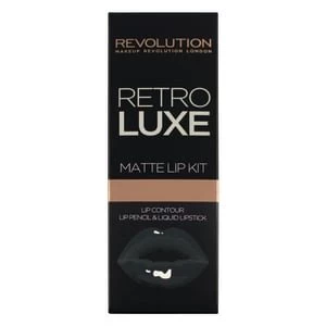 Makeup Revolution Retro Luxe Lip Kits Matte Magnificent