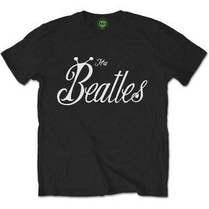 The Beatles 'Bug Logo' Mens X-Large T-Shirt - Black