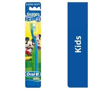 Oral-B Stages Disney Mickey and Minnie Manual Toothbrush