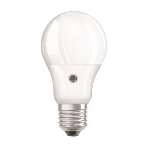 Osram 9W Parathom Frosted LED Globe Bulb ES/E27 With SensorVery Warm White - 303485-303485