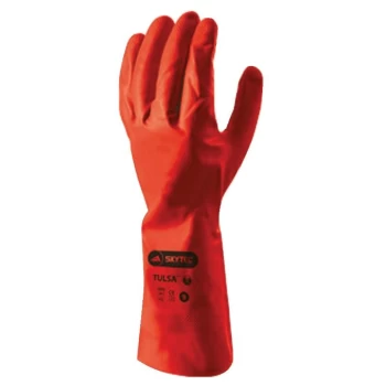 Skytec - Tulsa 94 Red Nitrile Gloves - Size 7/S