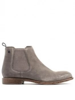 Base London Flint Chelsea Boot - Grey, Size 10, Men