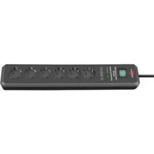 Brennenstuhl 1159540366 Surge protection power strip 6x Anthracite PG connector