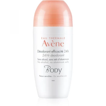 Avene Body Roll-On Deodorant for Sensitive Skin 50ml