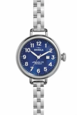 Unisex Shinola Birdy 34mm 3 Link Bracelet Watch S0120001099