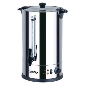 Igenix 18 Litre 2600W Stainless Steel Catering Urn Silver