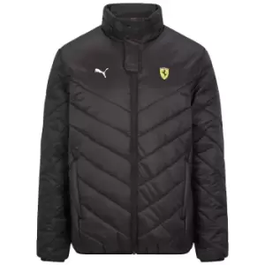 2022 Ferrari Fanwear Padded Jacket (Black)