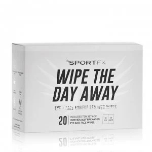 SportFX Makeup Remover Wipes - Coconut Scent