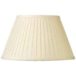 Village At Home 14" Knife Pleated Drum Lampshade - French Cream