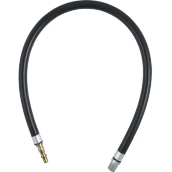 0.6MTR Anti Whip Hose, Fitted with Standard Adaptor & 1/4 NPT Male Thread - Kobe