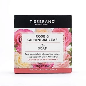 Tisserand Aromatherapy The Soap Rose and Geranium 100g
