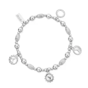 ChloBo Silver Phases of the Goddess Bracelet