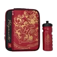 Harry Potter Lunch Bag & Bottle Set - Burgundy