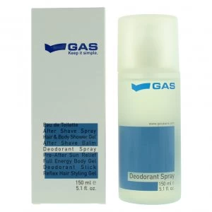 Gas For Men Deodorant 150ml Spray