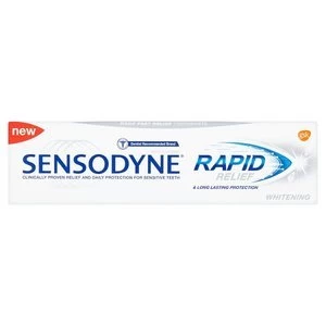 Sensodyne Rapid Relief Whitening Tp 75Ml