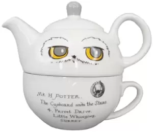 Harry Potter Hedwig - Tea for one Teapot white yellow black
