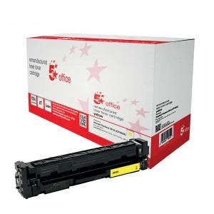 5 Star Office HP 201A Yellow Laser Toner Ink Cartridge