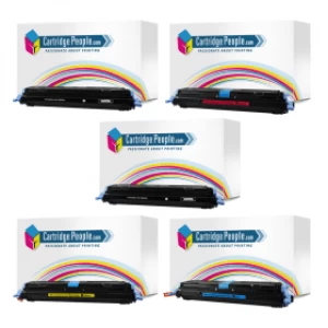 Cartridge People HP 124A Black And Tri Colour Laser Toner Ink Cartridge