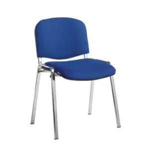 Slingsby Chair Conference Stackable Chrome Frame Blue PK4