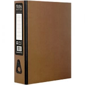 Pukka Recycled Box Files Foolscap 75mm Brown Pack of 8