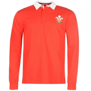 Rugby World Cup Long Sleeve Jersey Mens - Wales