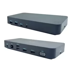 i-tec USB 3.0/USB-C/Thunderbolt, 3x Display Docking Station +...