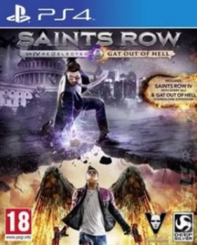 Saints Row 4 Re Elected & Gat Out of Hell PS4 Game