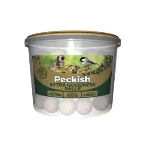 Peckish Extra Goodness Energy Balls - 50 Tub